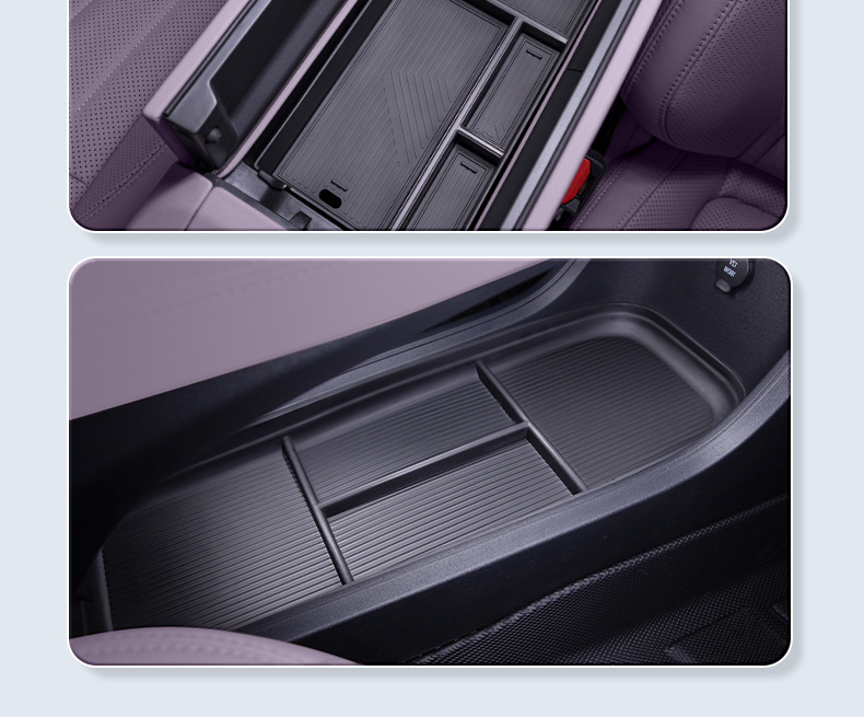 Suitable for Ledao L60 Armrest Box Storage Box 2024 Nio Car Central Control Lower Storage Box Accessories Supplies
