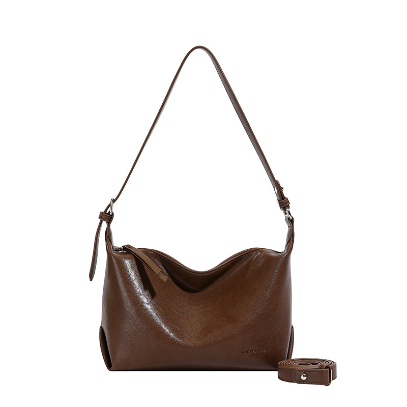 Bolso de mujer 2025 nuevo invierno retro bolso de brazo universal temperamento bolso de bolsas de bolsas de hombro universal