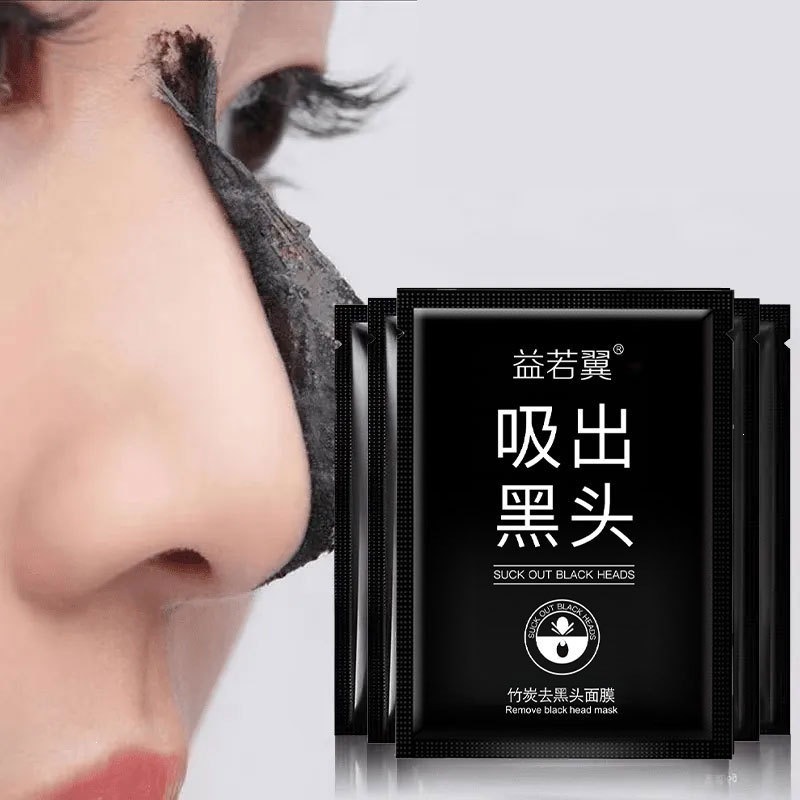 Yiruoyi Bamboo Charcoal Blackhead Remover Mask Shrinks Pores and Removes Blackheads for Men and Women, Cleans Acne, Peel-Off Mask Wholesale