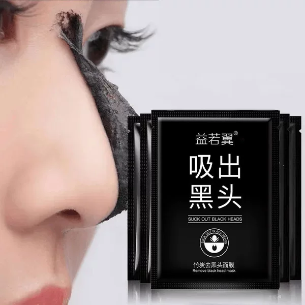 Yiruoyi Bamboo Charcoal Blackhead Remover Mask Shrinks Pores and Removes Blackheads for Men and Women, Cleans Acne, Peel-Off Mask Wholesale