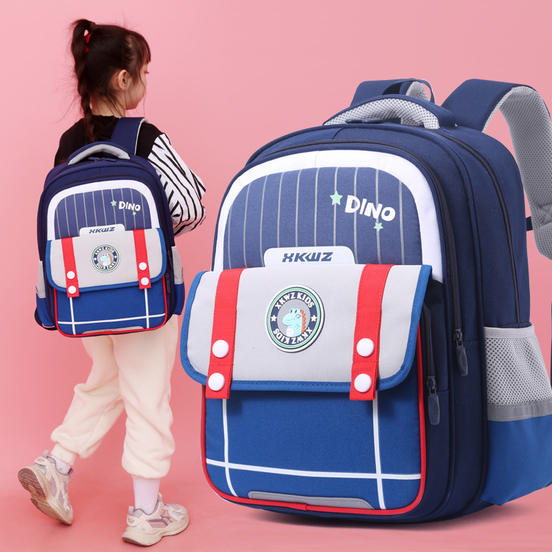 Nueva venta al por mayor de dibujos animados estudiante de la escuela primaria grado 3-6 mochila para niños lindo alivio de Carga Protección de la columna vertebral impermeable mochila para niños