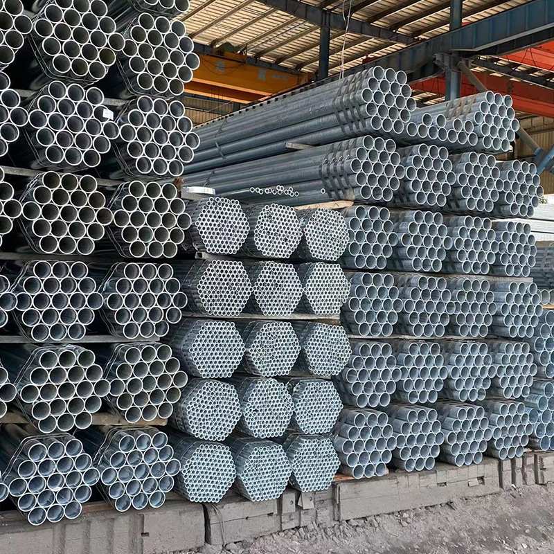 镀锌圆管JDG线管消防专用大棚管衬塑钢管钢塑复合管热浸镀锌钢管