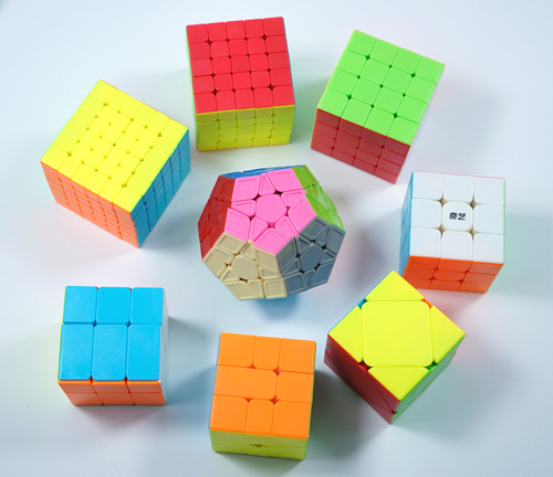 Qiyi 2, 3, 4 and 5 level pyramid Rubik's Cube special-shaped mirror Rubik's Cube children's educational toys Rubik's Cube wholesale
