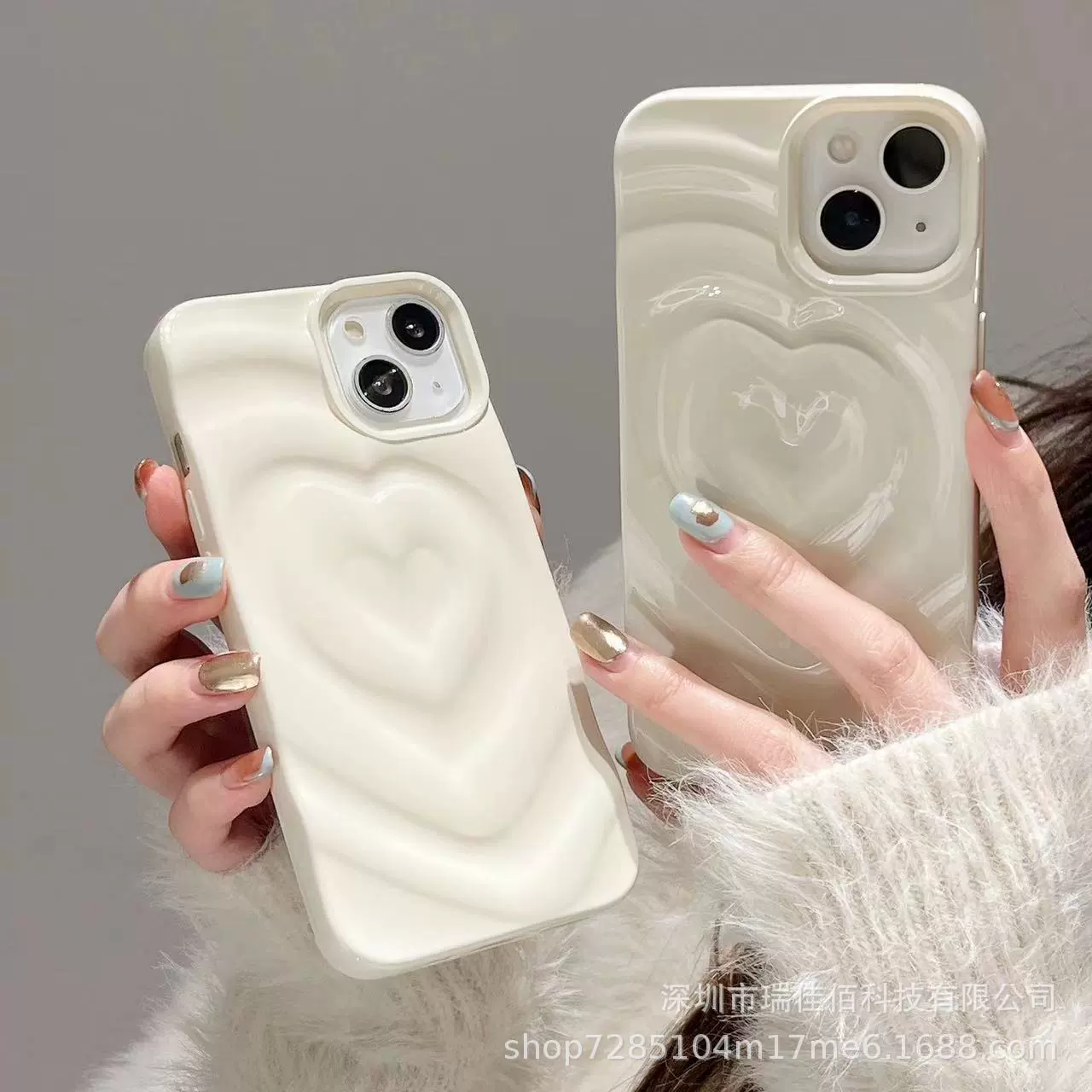 Яблоко, совместимый чехол для телефона, трехмерный iPhone17, защитный чехол, 17promax, защита от падений
