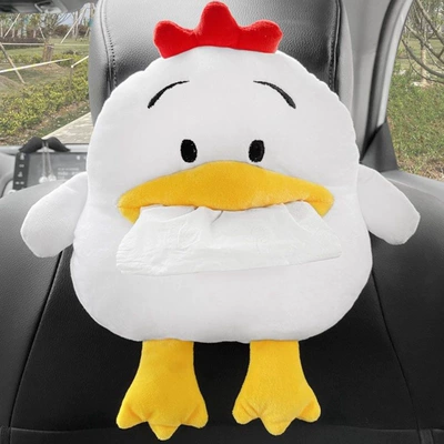 Car tissue box/set – Box Paper Box Car Interior - yellow-billed-chicken-tissue-box