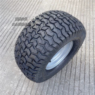 Four-Wheel Electric Beach Kart Motorcycle wheel hub - vacuum-tire-three-hole-wheel-hub-silver