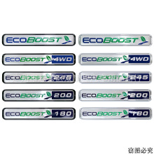 适用福特翼虎福睿斯翼博ECOBOOST改装车标侧标后尾箱4WD叶子板标