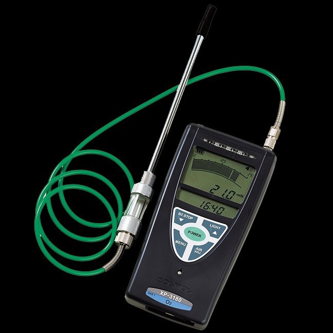 日本新宇宙XP-3180氧气气体检测仪便携式O2浓度含量报警器COSMOS