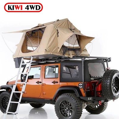 Soft-Top Tent Fabric House Car Roof Top Tent Quick-Open Outdoor Camping Long-Style Car Tent for Rooftop (Avtomobil dam çadırları) - 1424m-short-style-does-not-include-cloth-14628126cm-55kg-consult-customer-service-for-color-before-placing-an-order