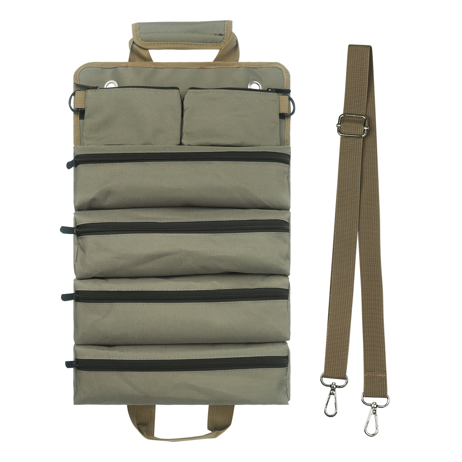 Gebo lobo kit de herramientas portátil bolsa de herramientas para colgar del coche multi-funcional transfronteriza de la minería térmica lienzo kit de herramientas de hardware