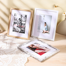 相框批发画框摆台摆件照片墙5寸6寸7寸8寸10寸a4创意简约diy木质