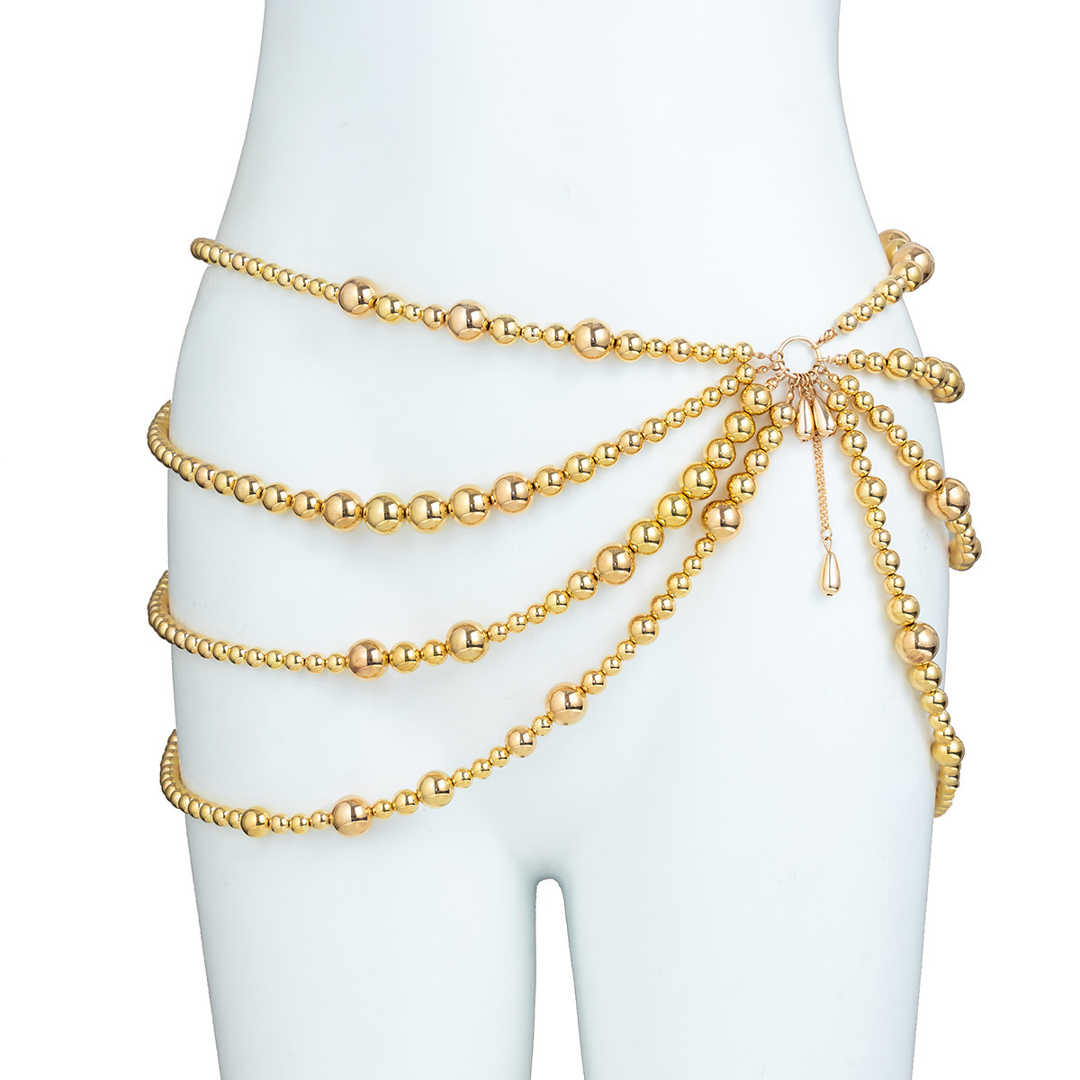 145g Weight Waist Chain Classification 1 Piece Quantity Holiday, Beach Occasion Plastic Material Pearl Pattern Women's Gender Tassel Design Elegant, Sexy Style Elegant Sexy Pearl Plastic Tassel Women's Chain Belts 22