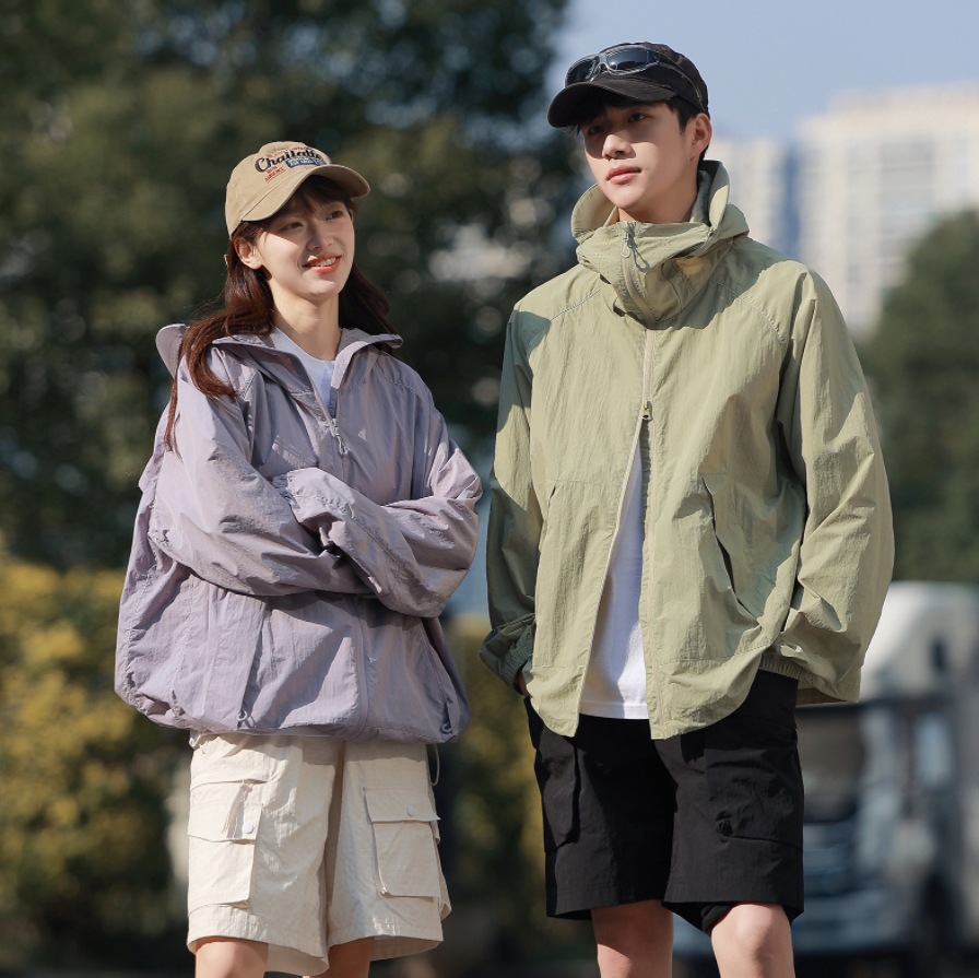 Ice Silk Sun Protection Clothing for Women 2026 New Summer Uv Protection Couple's Thin Jacket Fishing Sun Protection Clothing for Men