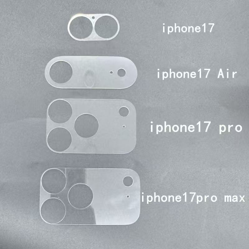 Suitable for Iphone17Promax Transparent Base Lens Film Ip17Air Fiber Glass All-In-One Film Suitable for Iphone17Promax Transparent Base Lens Film Ip17Air Fiber Glass All-In-One Film