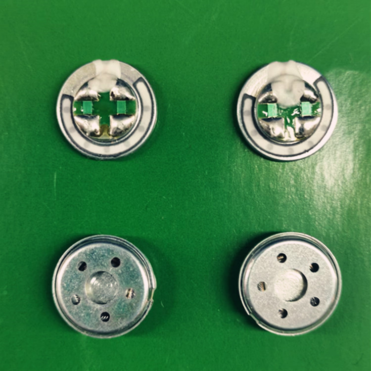 12mm苹果华为通用铜环加布5空加布超低音耳机白磁环保喇叭扬声器