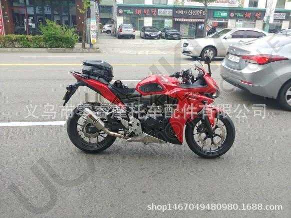 Suitable for Honda Cbr500R Motorcycle Exhaust Pipe Cb500F Cb500X Middle Section Modification R77 Silencer