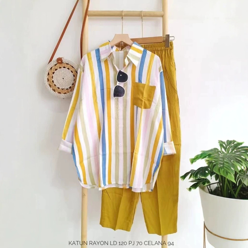 Amazon cross-border suit women's 2023 Summer new striped suit casual long sleeve trousers two-piece suit tide wholesale Amazon cross-border suit women's 2023 Summer new striped suit casual long sleeve trousers two-piece suit tide wholesale