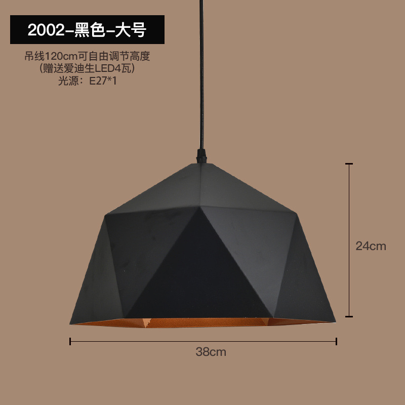 Retro industrial decoración de viento candelabro restaurante oficina café bar tienda simple lámpara de lámpara comercial