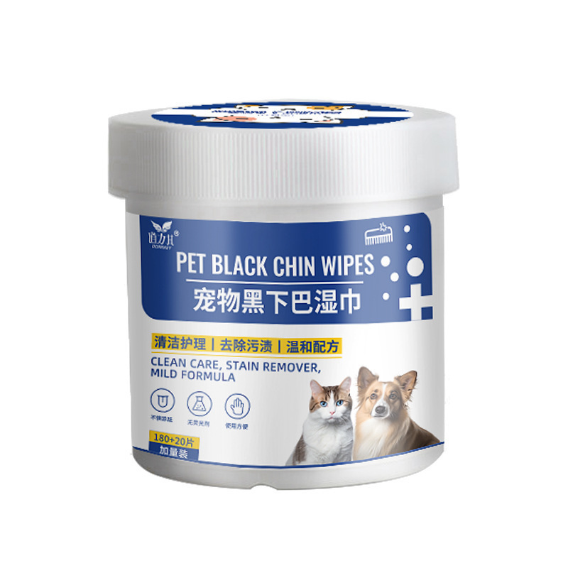 Fábrica de productos de limpieza de mascotas al por mayor perros ojos limpias orejas gatos guantes sin lavado toallas de mascotas