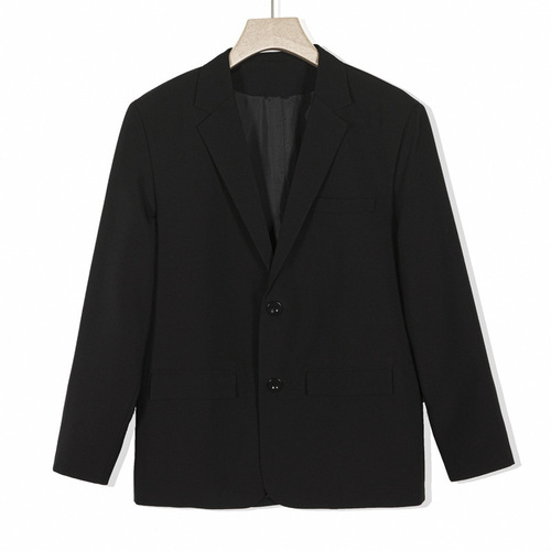 Suit Men's Outerwear High-end Casual Suit Set Men Loose Korean Version Handsome Cool Bad Boy Trendy Light Mature Suit