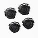 Helmet accessories fixed large hole buckle lens base adult cap silk children cover universal