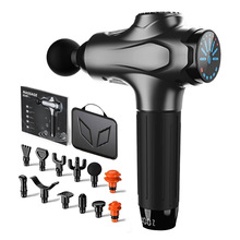 新款厂家亚马逊跨境直供专业级筋膜枪按摩枪肌肉震动健身按摩器材