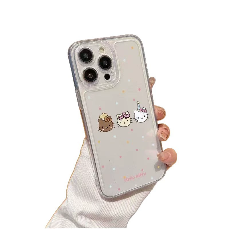 ( торговля), Хэппи Кити, яблоко, iPhone 17, милый чехол для телефона, 17промакс, iPhone, 14