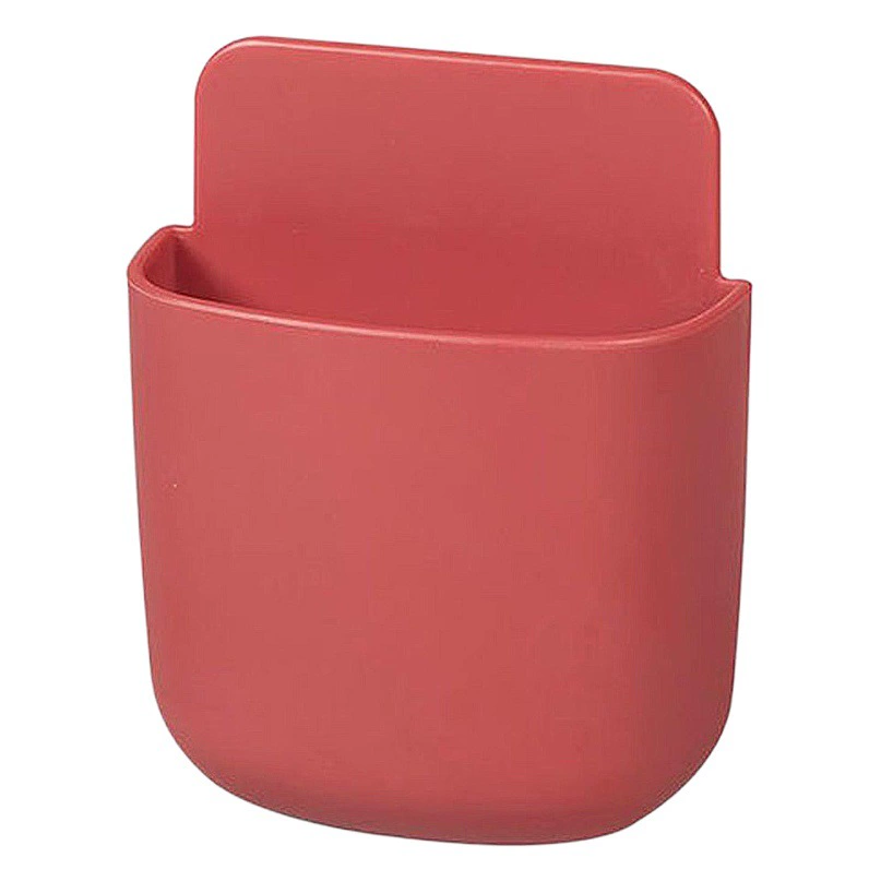 Настенный ящик для хранения пульта дистанционного управления Бесшовный Прикрепленный настенный ящик для хранения зарядки мобильного телефона Настенный ящик для платы дистанционного управления без перфорации