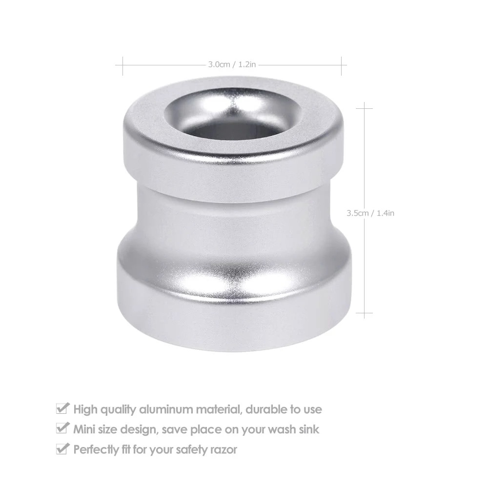 Spot Amazon AliExpress mismo estilo soporte para navaja de aleación de aluminio soporte para cuchillo de barba soporte para cepillo de dientes soporte para cuchillos maquinilla de afeitar