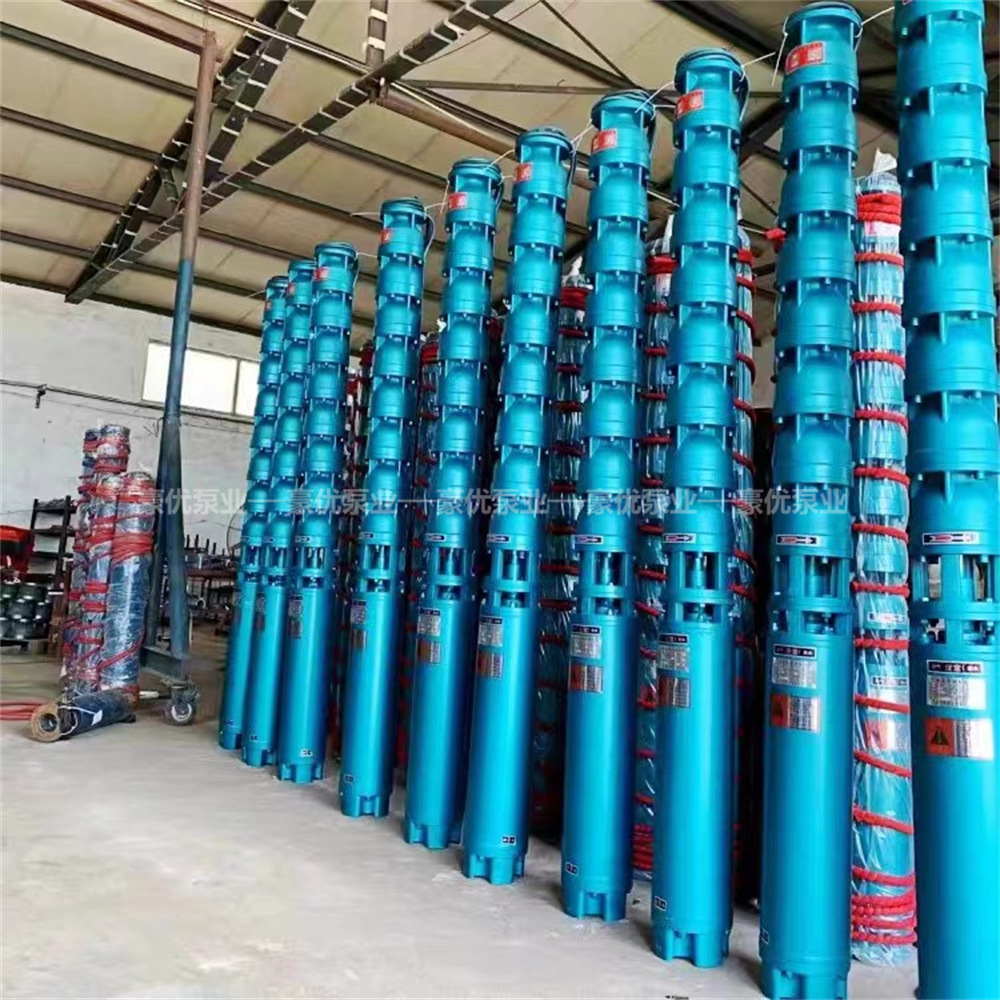 Los fabricantes suministran QJ pozo profundo bomba sumergible pozo multi-etapa bomba sumergible tierras de cultivo de riego de alta elevación bomba de pozo profundo