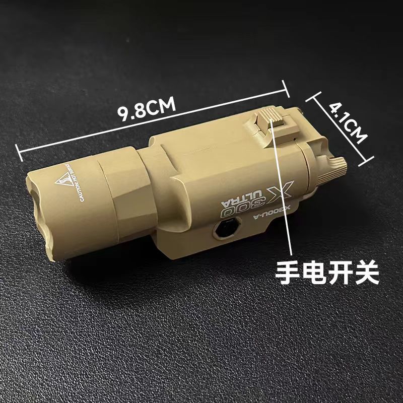 Linterna táctica LED Shengfan X300U debajo colgar Glock luz G17 softball juguetes linterna de nylon