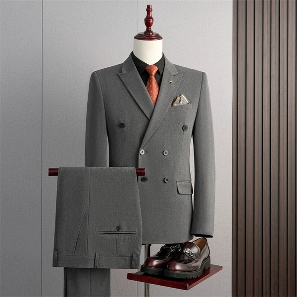 Two piece set medium gray