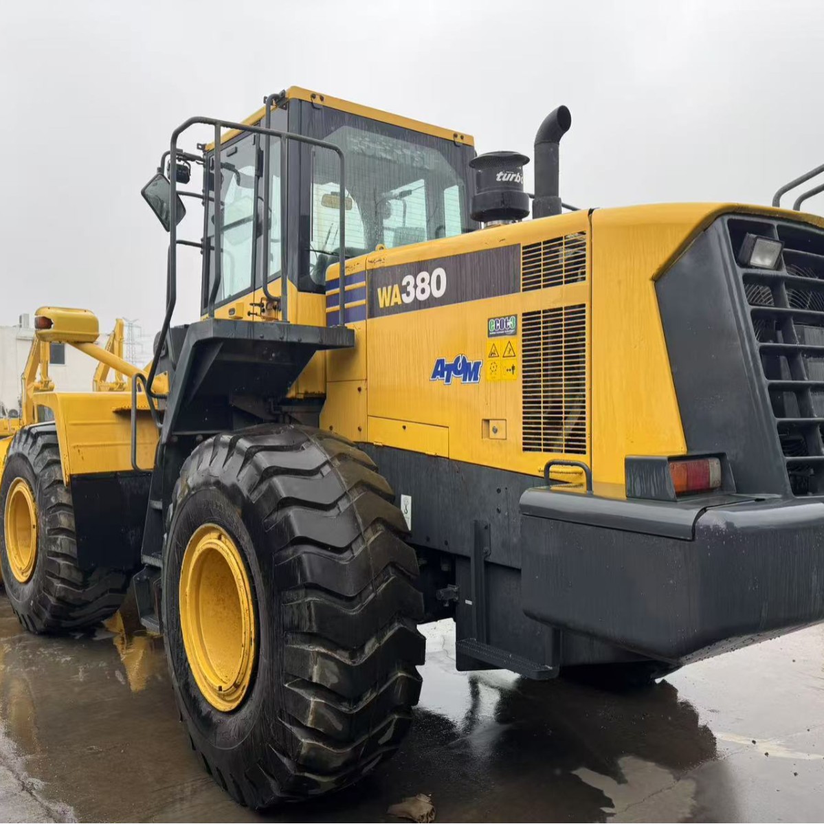 Cargadora de segunda mano Komatsu WA380 Cargadora de segunda mano en venta