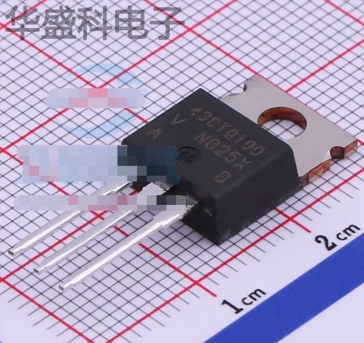 VS-43CTQ100-N3 封装 TO-220AB 肖特基二管 现货供应