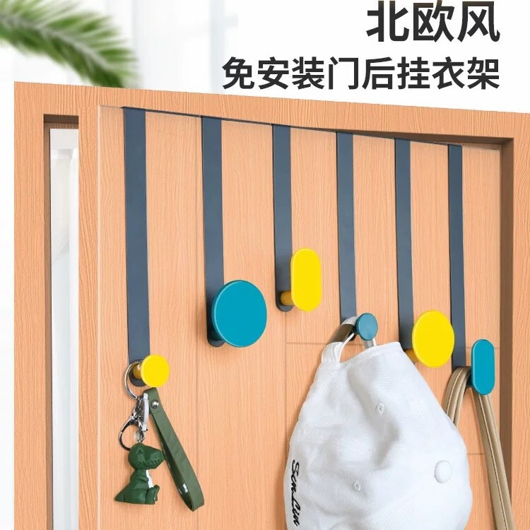 Wooden Suction Cup Hook, Multifunctional Punch-Free Log Walnut Door Hanging Clothes Hook, Vacuum Traceless Wall Hanging Sticky Hook
