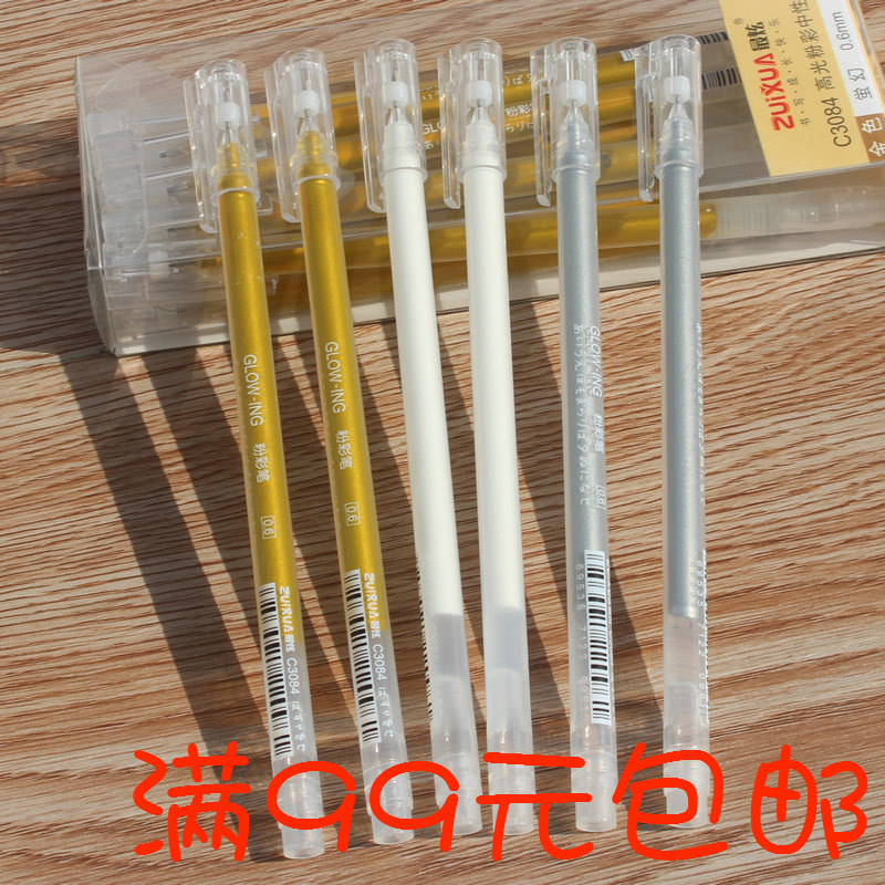 ZUIXUAN high-gloss painting pen 3084 hand-painted oily waterproof Mark hook line oily ink sailor account pen hook line