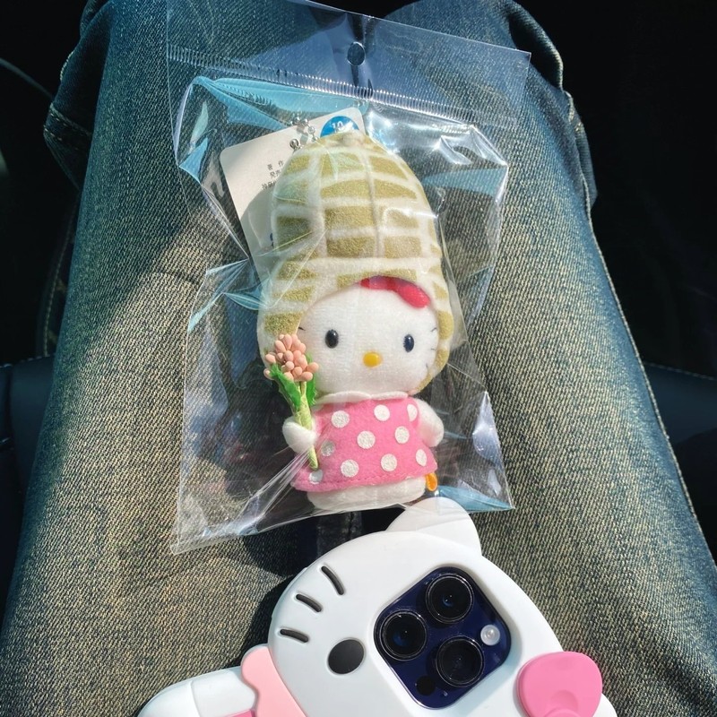 中古ピーナッツベビーハローキティバッグペンダントスクールバッグ小さなペンダント人形ぬいぐるみかわいいハロー|undefined