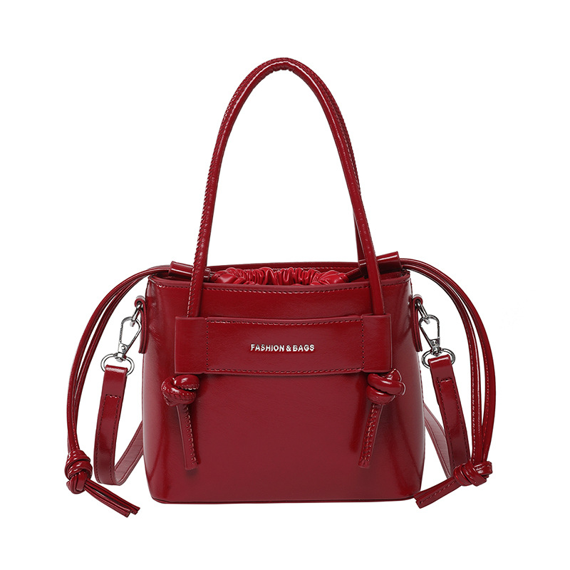 Bolso de textura transfronteriza 2025 verano nuevo bolso femenino diseño de nicho bolso de hombro moda letra bolso de mensajero marea