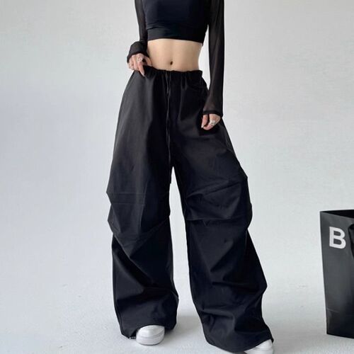 American Brown Work Trousers for Women 2025 New Spring and Autumn Loose Casual High-Waist Tapered Straight Leg Pants