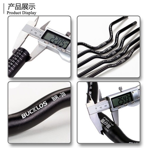 BUCKLOS mountain bike handlebar aluminum alloy downhill handlebar horizontal folding bike lift handlebar 90mm swallow handlebar