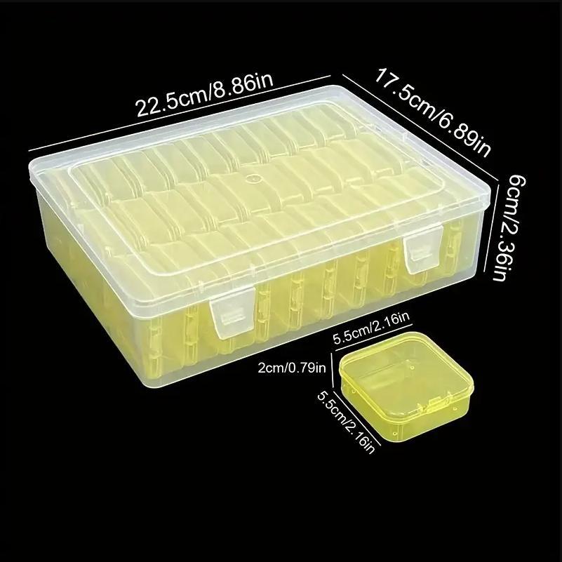 30 그리드 노란색(내부 상자 + 외부 상자)