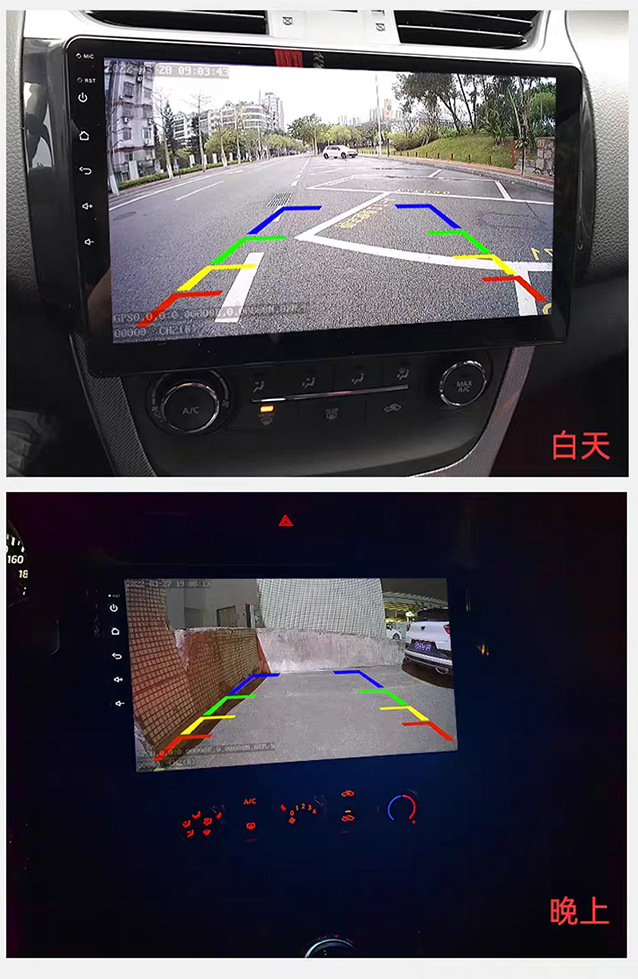 American-Style European Ccd Ahd High-Definition Reversing Mirror Image Car License Plate Rear View Hd Camera