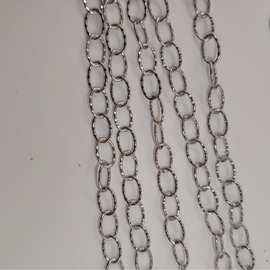 不锈钢焊口304链条长十字链条链百搭时尚ins冷淡风毛衣链不锈钢长