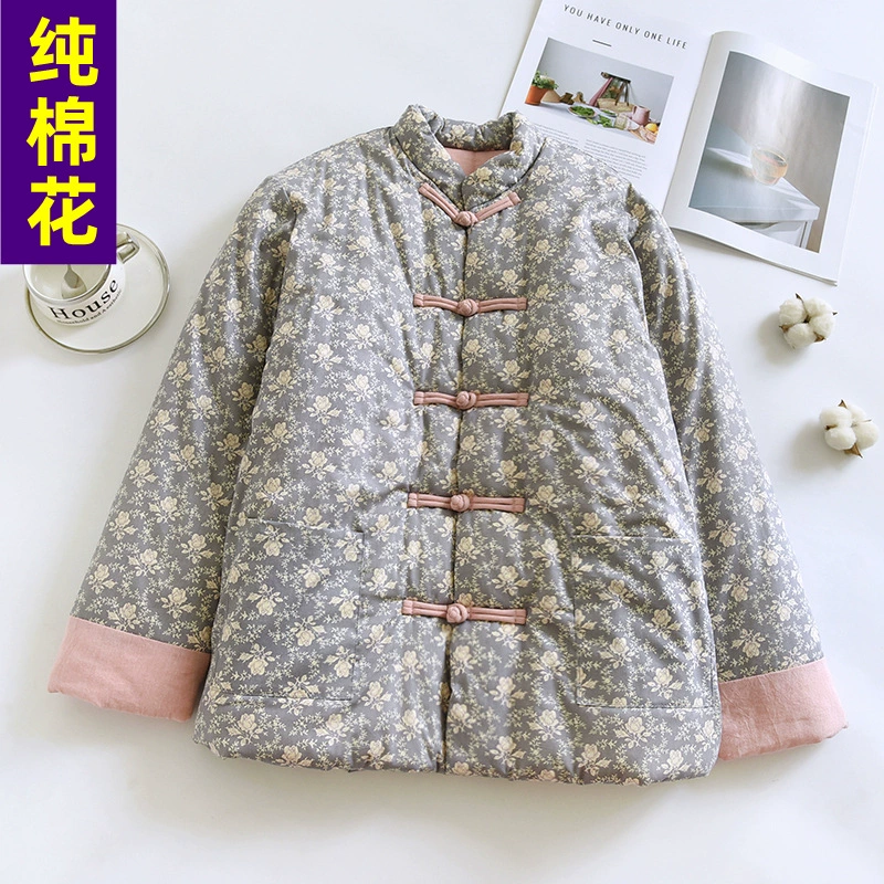 52 одного поколения зимние женщины утолщенные теплые хлопчатобумажные куртки