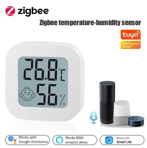 Tuya graffiti WiFi inteligente/ZigBee interruptor de encendido y apagado de temperatura y humedad puerta sensor magnético enchufe interruptor de escena