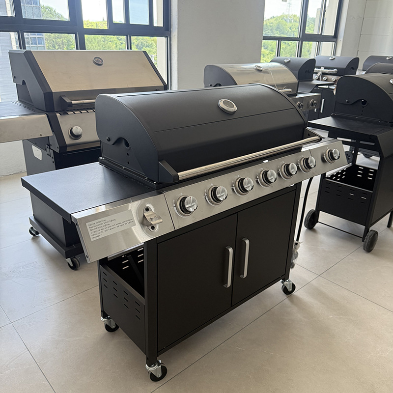 Parrilla de acero inoxidable directa de fábrica para acampar al aire libre horno especial carbón horno BBQ multifuncional grande y duradero