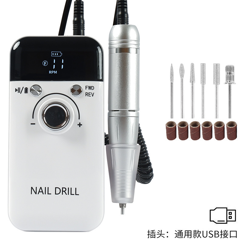 充電式 101 マニキュアプロフェッショナルマニキュアリムーバー 30000 rpm 電池式マニキュアポータブルマニキュア|undefined