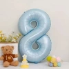 OPP, 40 дюймов, голубой, цифра 8