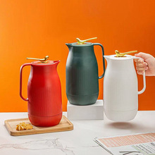 批发玻璃保温水壶家用保温壶大容量宿舍结婚大肚热水壶高颜礼品