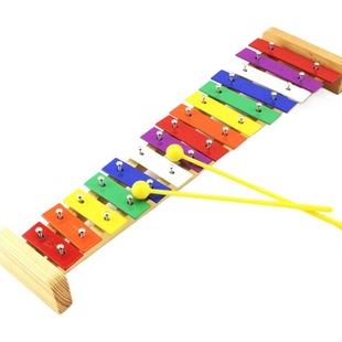 8-тонная алюминиевая пластина Orff Percussion, детская восьмистонная арфа для игры